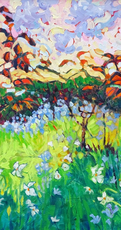 Garden at Houghton Hall Norfolk by Mary Kemp