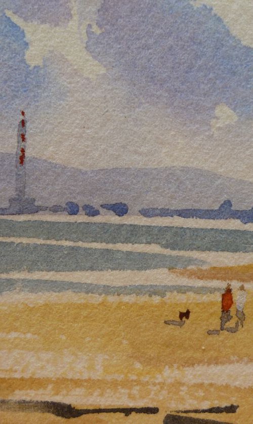 Chimneys at Poolbeg and Dollymount by Maire Flanagan