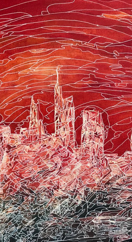 Abstract Cityscape CZ18035 by Carol Zsolt