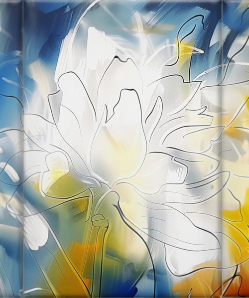 Magic Airy Peonies #1 by V+V Kniazievi