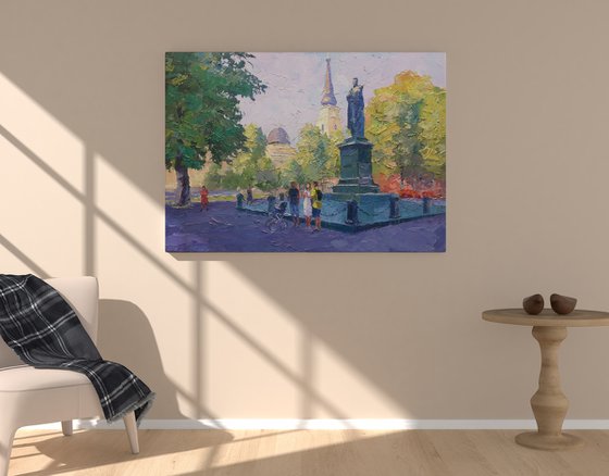 Odessa. Monument to Count Vorontsov