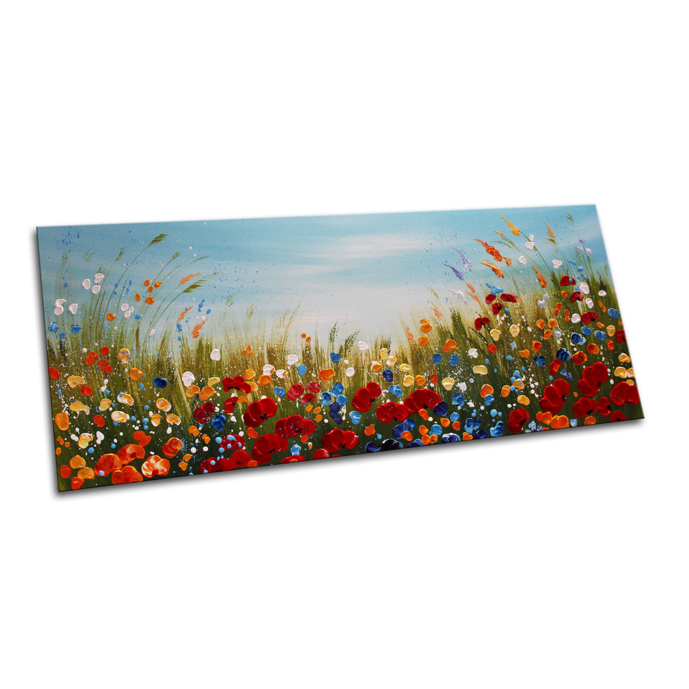 Summertime Floral Painting Flowers Palett Artfinder