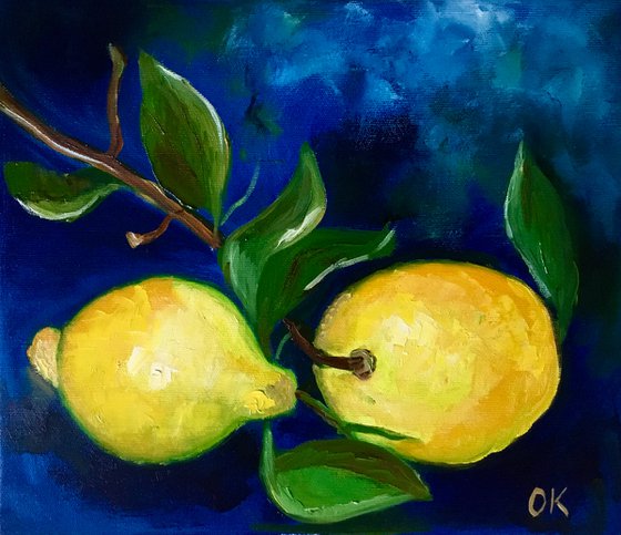 LEMONS.. Still life.#5