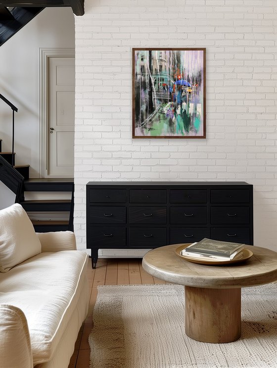 A Rainy Day in West Village