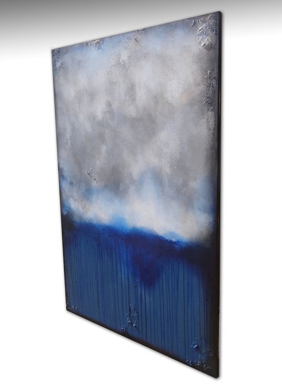 blue structure (120 x 80 cm)