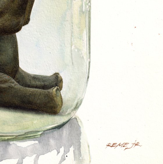 Elephant in Jar III