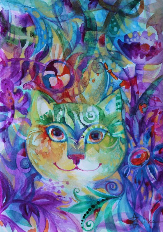 The Secret Garden Cat