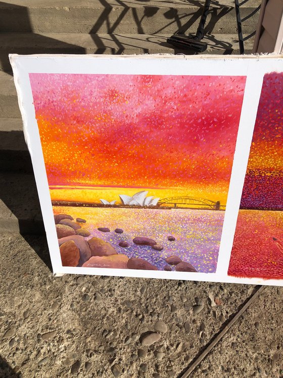 Sydney, harbour hues