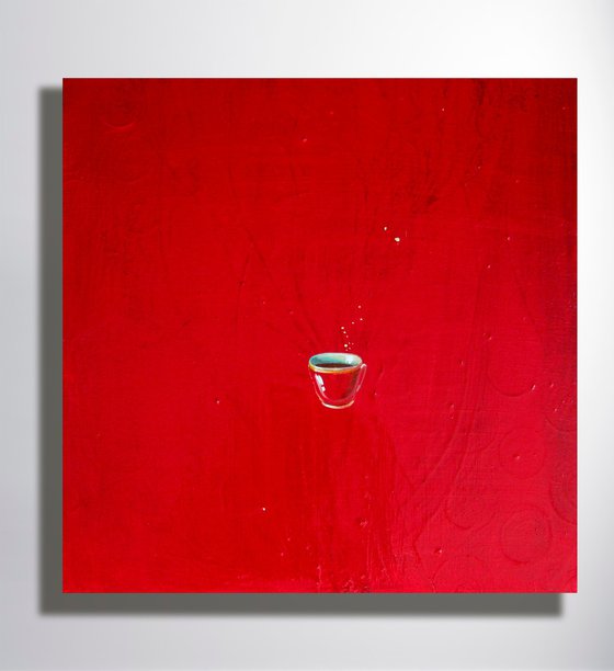 "Still life with a small cup"