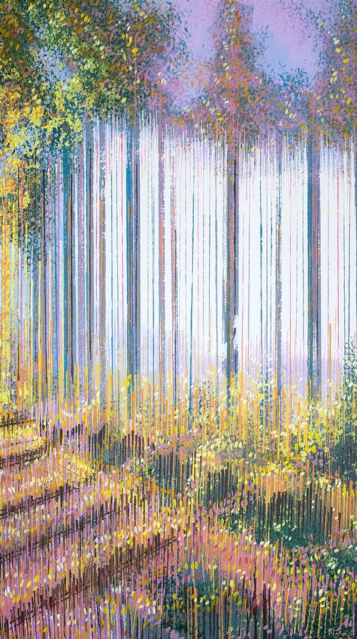 Atmospheric Forest Path by Marc Todd