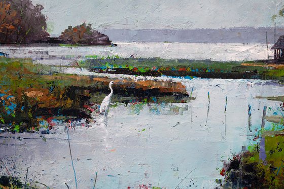 Egret's estuary