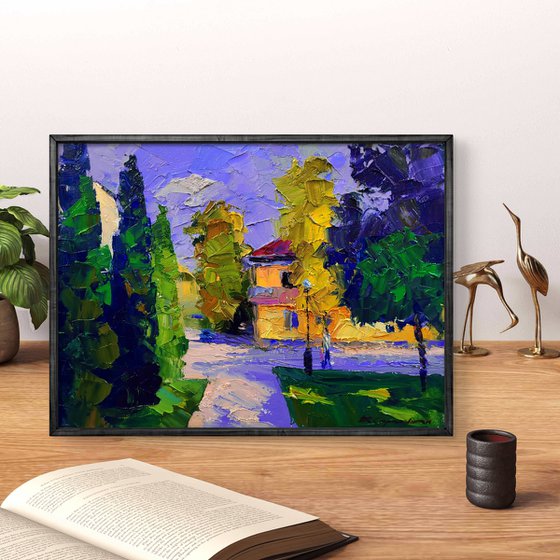 Urban Motif in the Morning