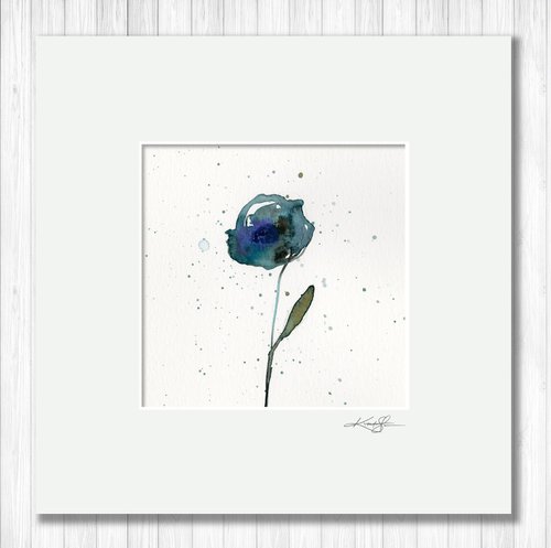 Petite Loveliness 8 - Floral Painting by Kathy Morton Stanion by Kathy Morton Stanion