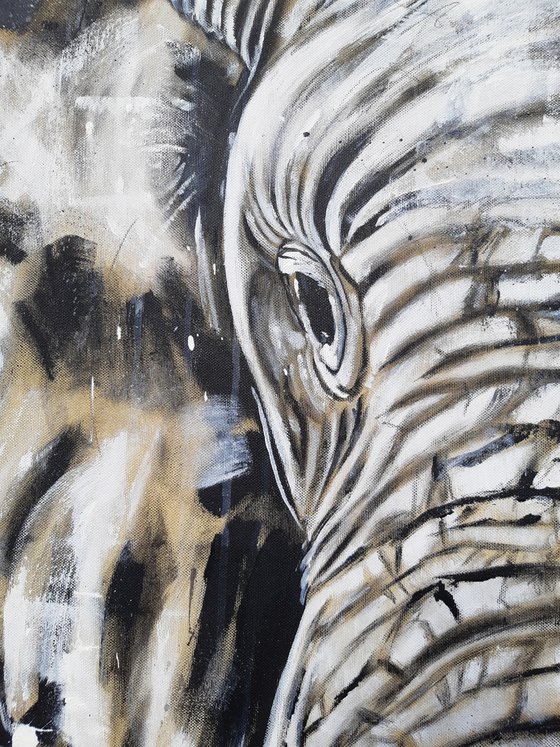 ELEPHANT #14 - Series 'One of the big five'