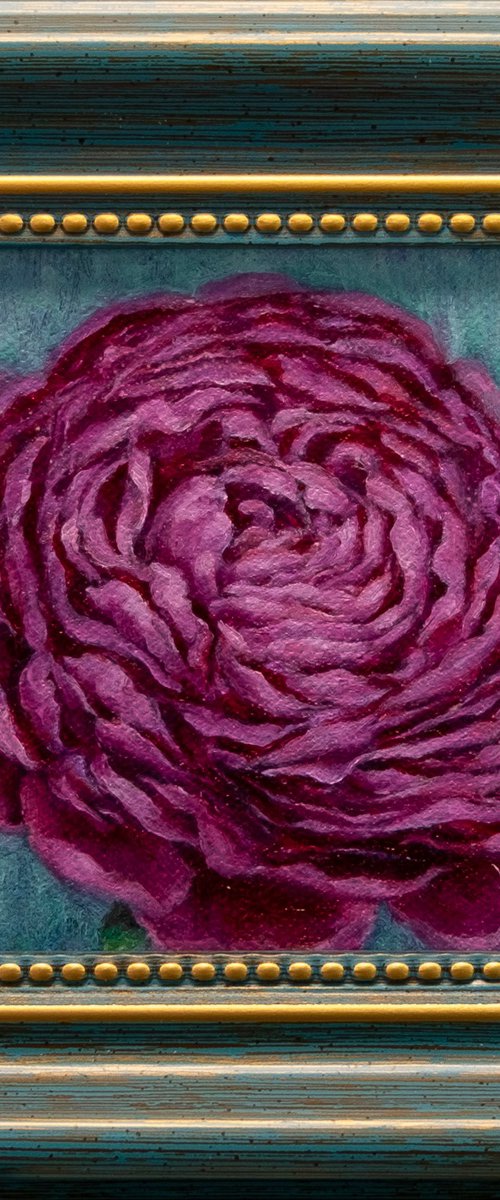 Raspberry Peony by Anastasia Woron