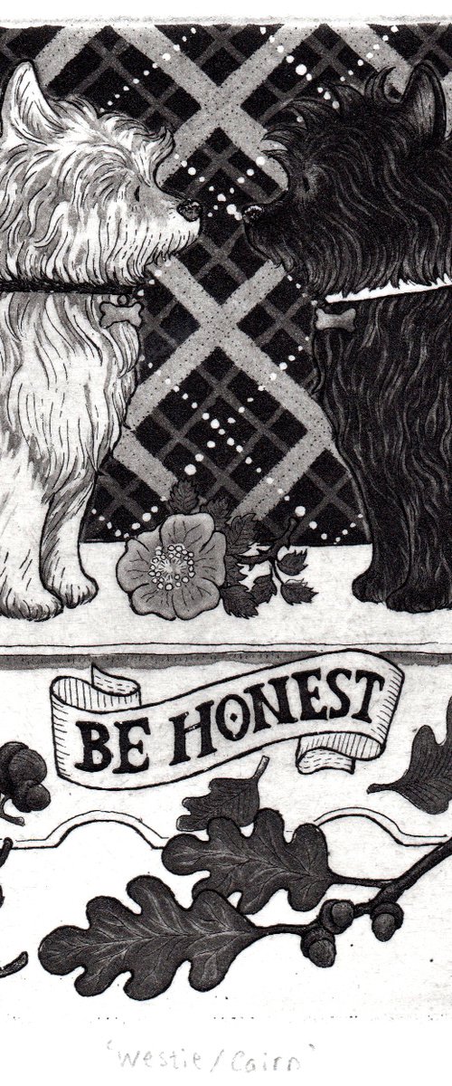 Westie-Cairn - Be Honest by Saëko