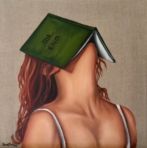 Girl with Green Book