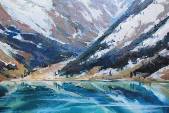 In silence of mountains