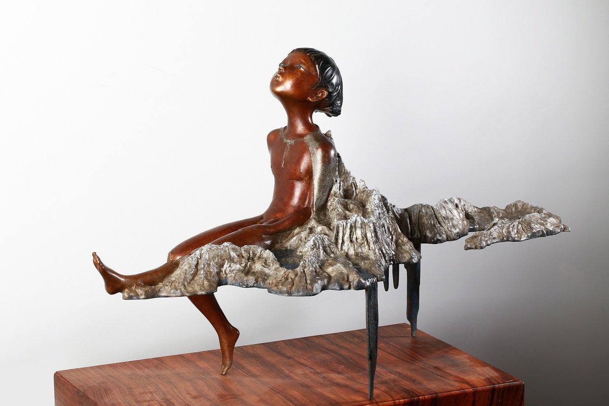 The boy carrying mountains and rivers by Zhao Yongchang ???