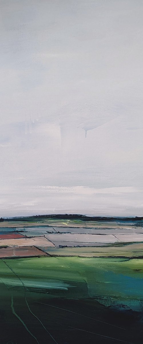 Abstract Chilterns View by Jo Earl