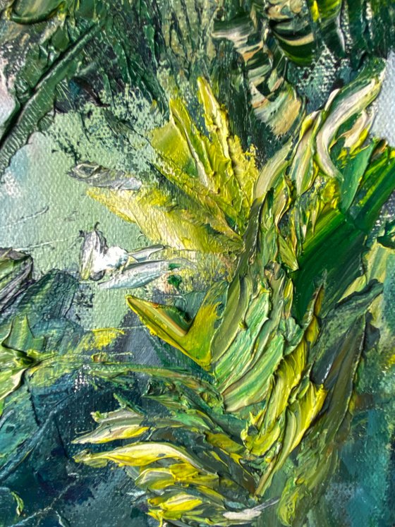 Bali Jungles Abstract Landscape