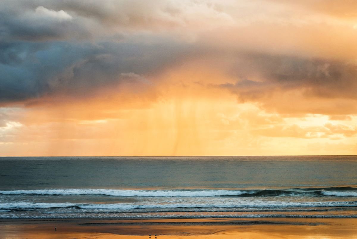 RAINSTORM AT SUNRISE by Andrew Lever