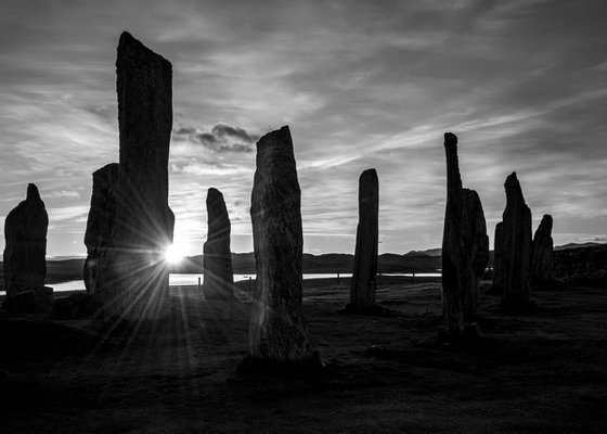 Standing Stones Sunrise - Callanish Isle of lewis