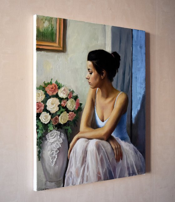 Portrait of the ballerina girl