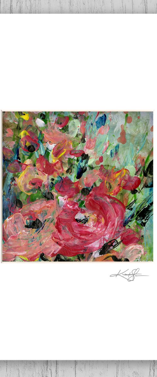 Meadow Dreams 32 - Flower Painting by Kathy Morton Stanion by Kathy Morton Stanion