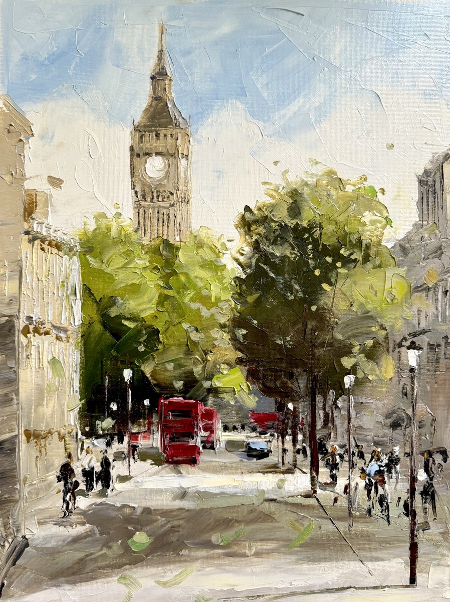 London #5 By Irina Alexandrina, 12 X 16, Artwork For Sale On Artfinder