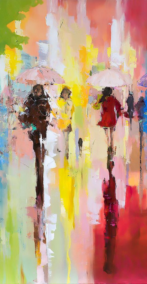 'Stroll Through Rainbow II' by Ewa Czarniecka