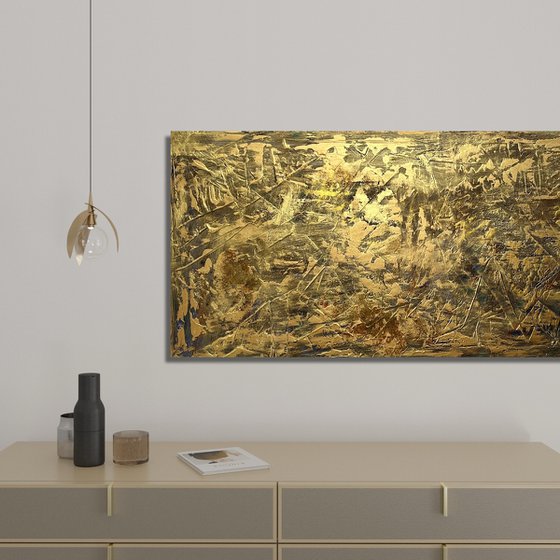 Gold Leaf 120x60x2