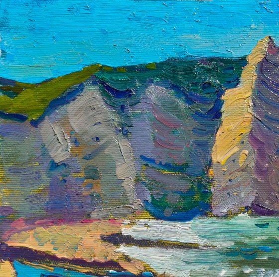 Normandy Etretat Etude 6