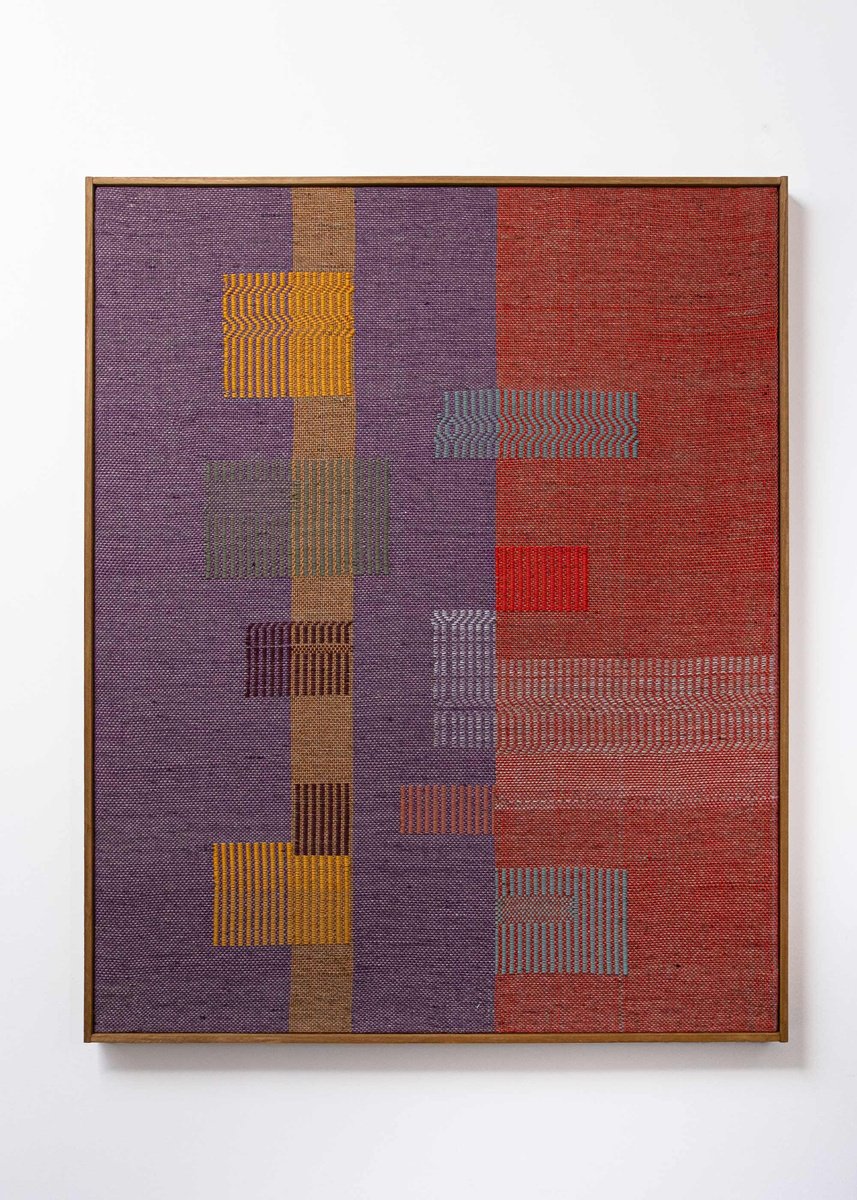 Geometric Abstract Relief By Susanna Costantini, 32 X 40", Spigolatura 83, Original Artwork