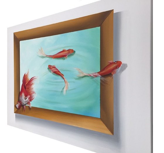 3D goldfish