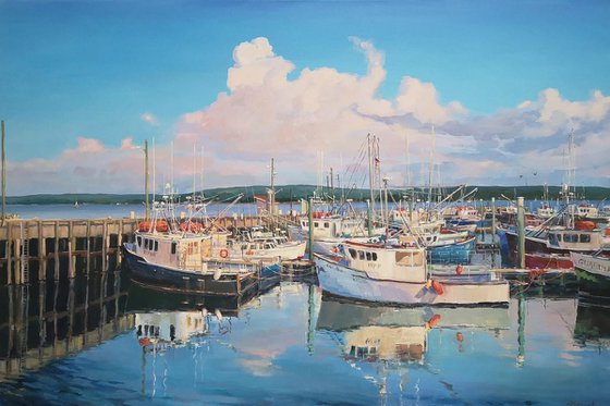 A Harbour Holds the Sky