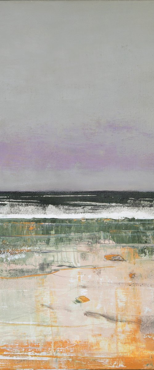 Tiger Tail Beach, Naples, Florida 30x30" 76x76cm Contemporary Art by Bo Kravchenko by Bo Kravchenko