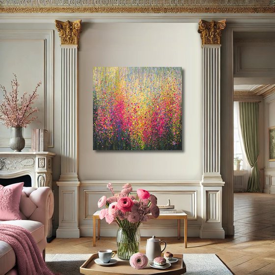 Summer Meadow - Small Pink