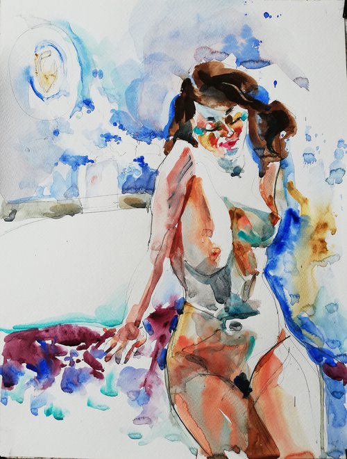 Nude in Sunlight by Jelena Djokic