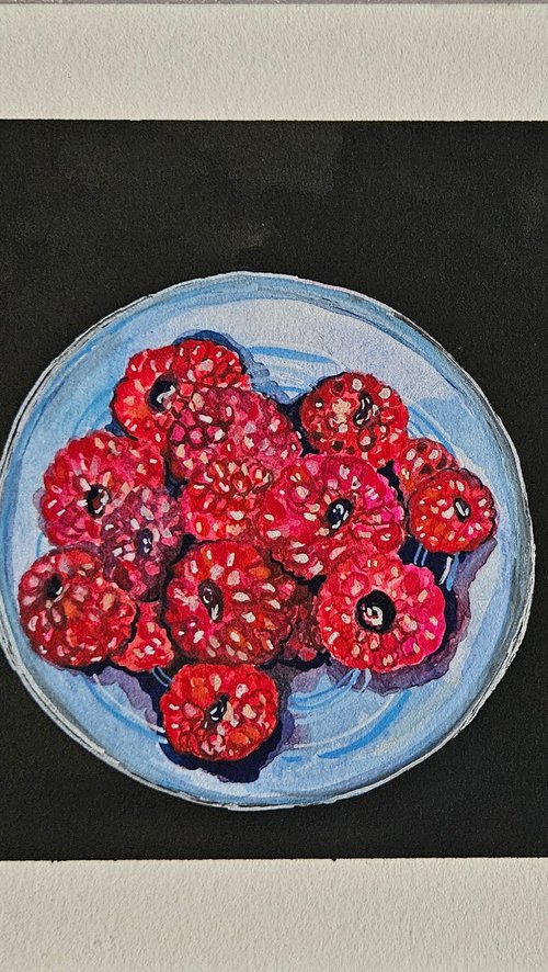 Raspberries by Ritu