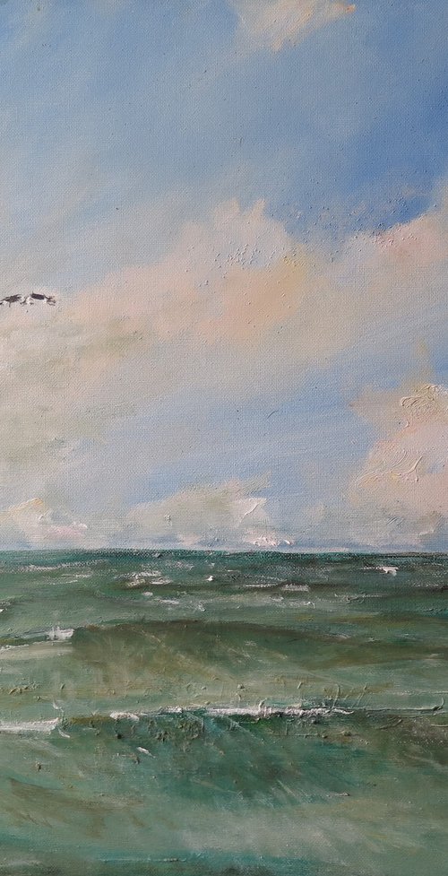 Sea Study by Malcolm Ludvigsen