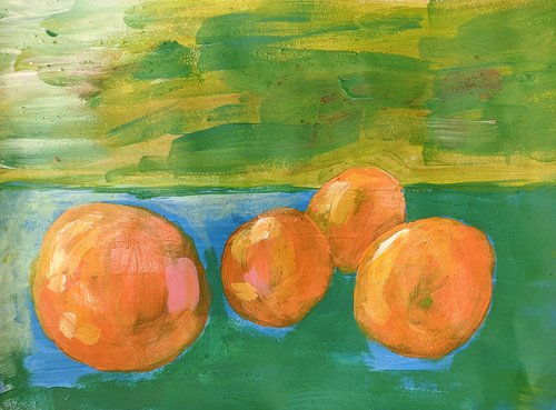 Four Oranges by Shelli Finch