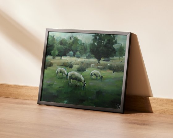 A Flock At Rest