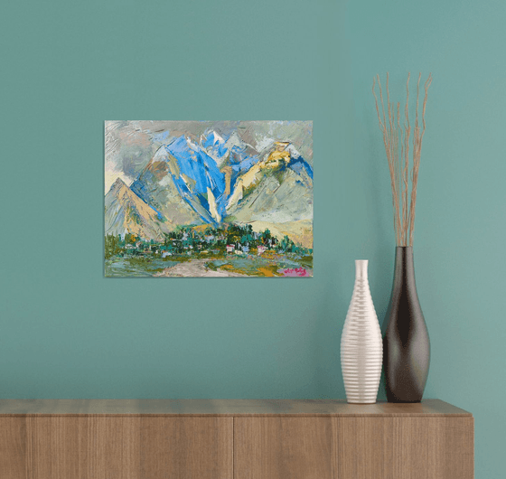 Village Beneath the Peaks