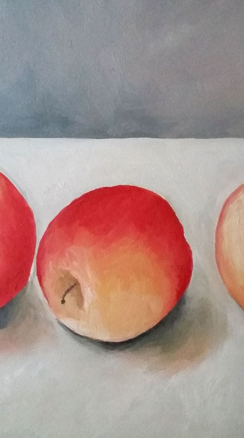 Rosy Apples by Amanda Lewis