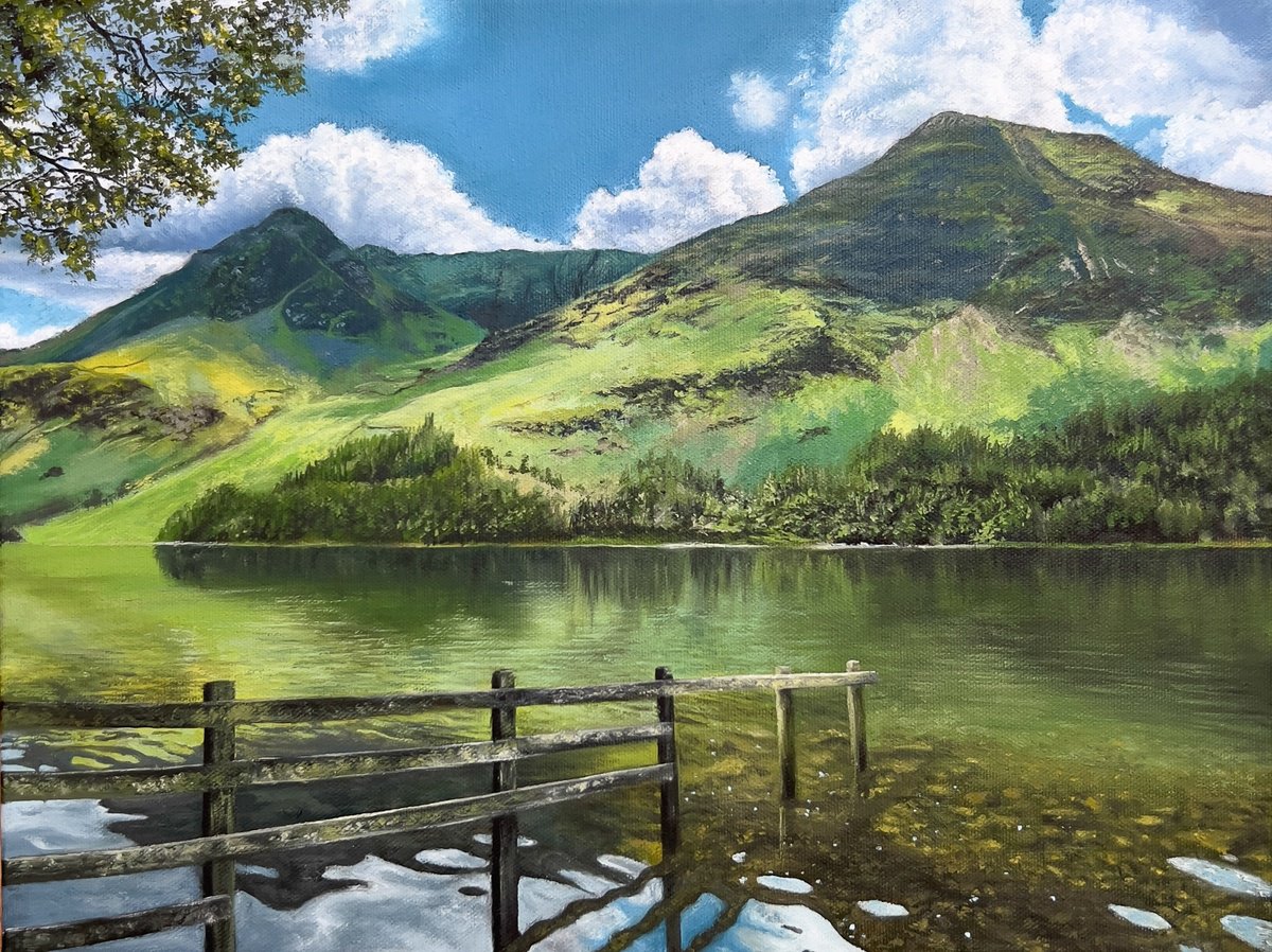 Buttermere Lake District by Simona Nedeva