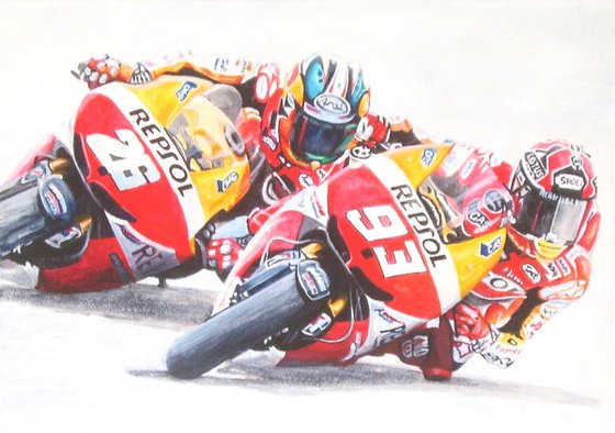 Marquez and Pedrosa - Repsol Honda (2014)