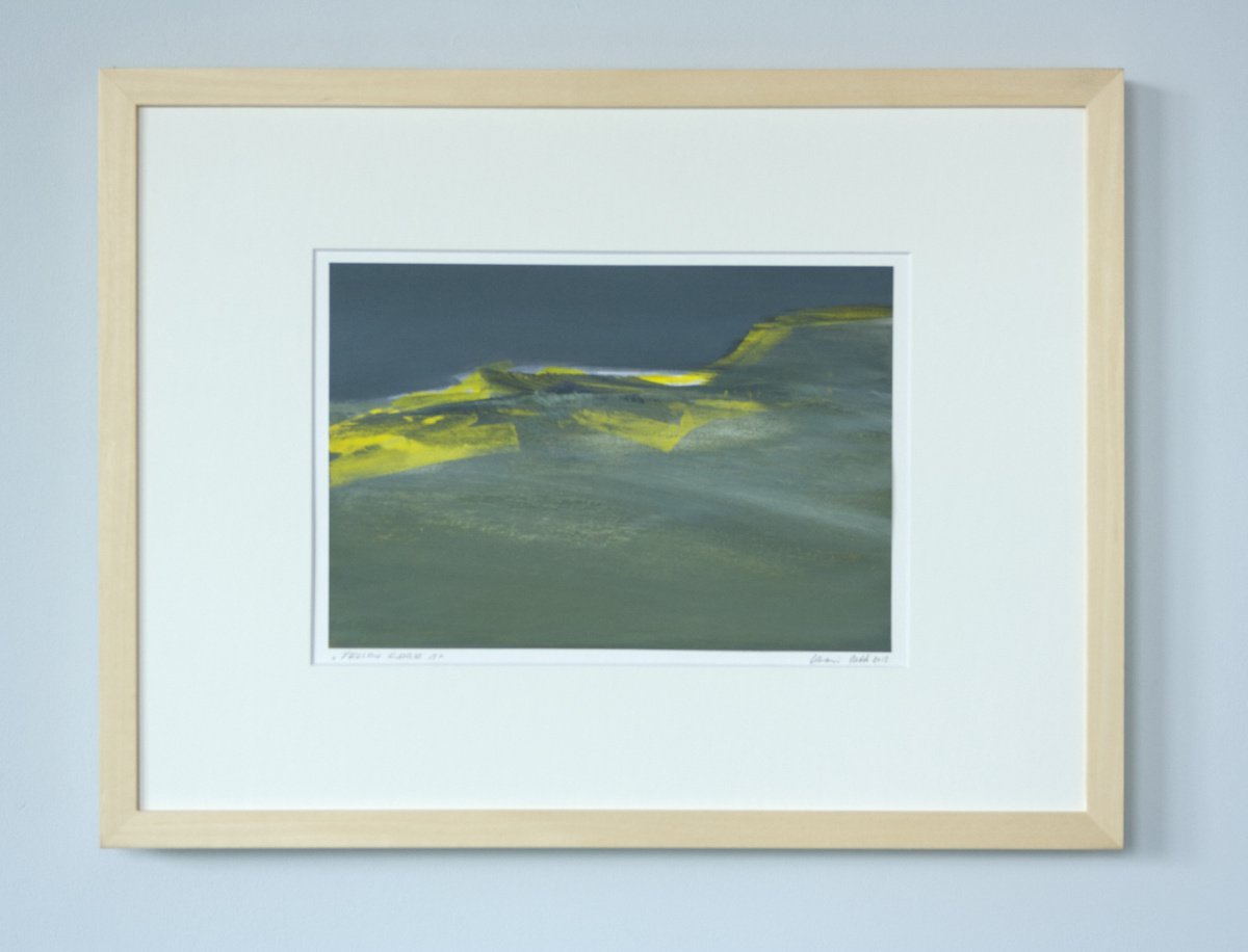 Yellow Edge 1 by Katrin Roth
