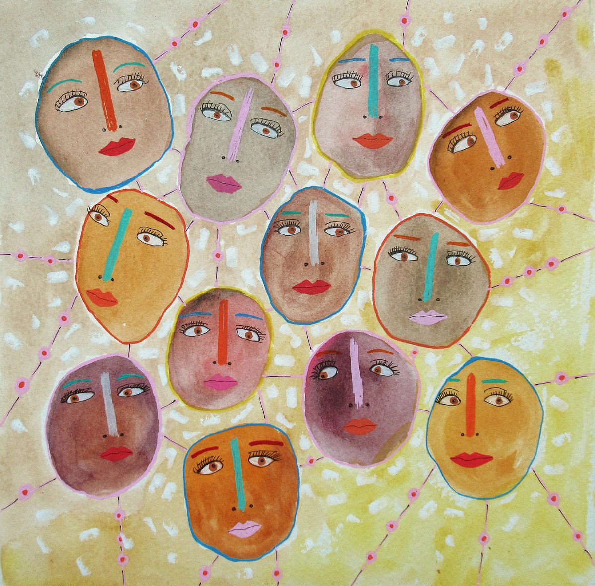 Bobbing Faces by Beatrice M Roberts