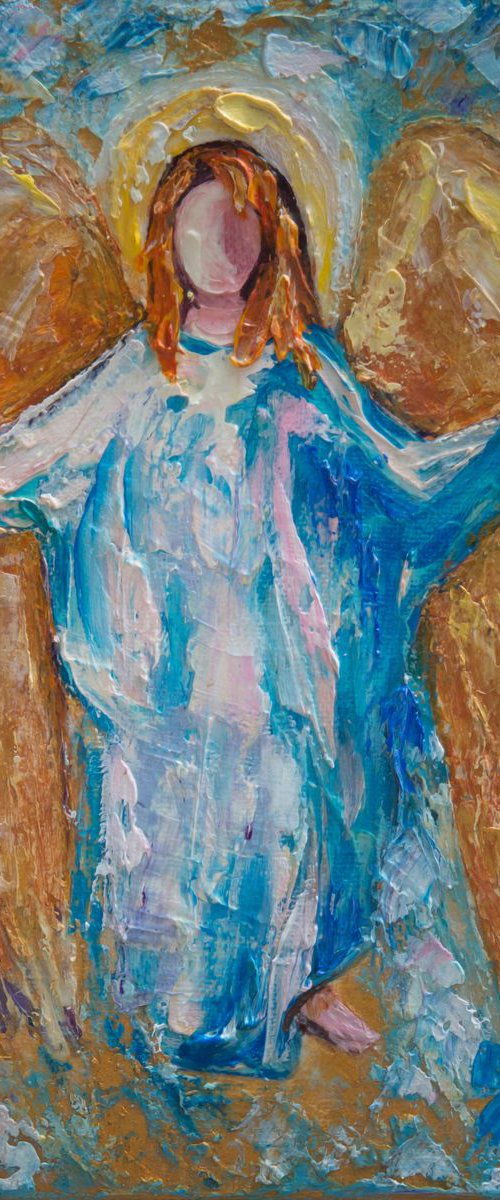 Guardian Angel by Lena Owens at OLena Art